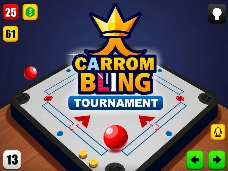 Carrom Blitz King Competitive Tournament Carrom Blitz King Tournament